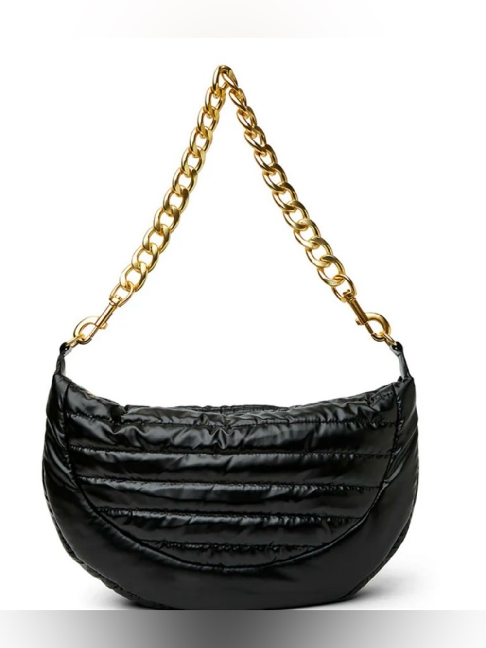 THINK ROYLN Elton Bag in Pearl Black‎ with Gold NIB - Picture 7 of 9